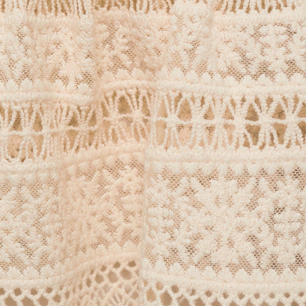 Mango Cream Lace Detail Blouse - Picture 6 of 11